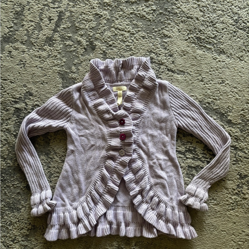 Matilda Jane Lavender Knit Cardigan